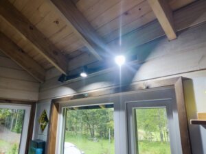 sistema de iluminacion interior instalado en vivienda choshuenco panguipulli smart electricidad