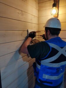 instalacion de tablero electrico por tecnico electricista en vivienda choshuenco panguipulli