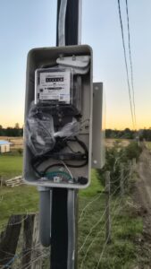 medidor electrico monofasico empalme electrico vivienda rural rio bueno